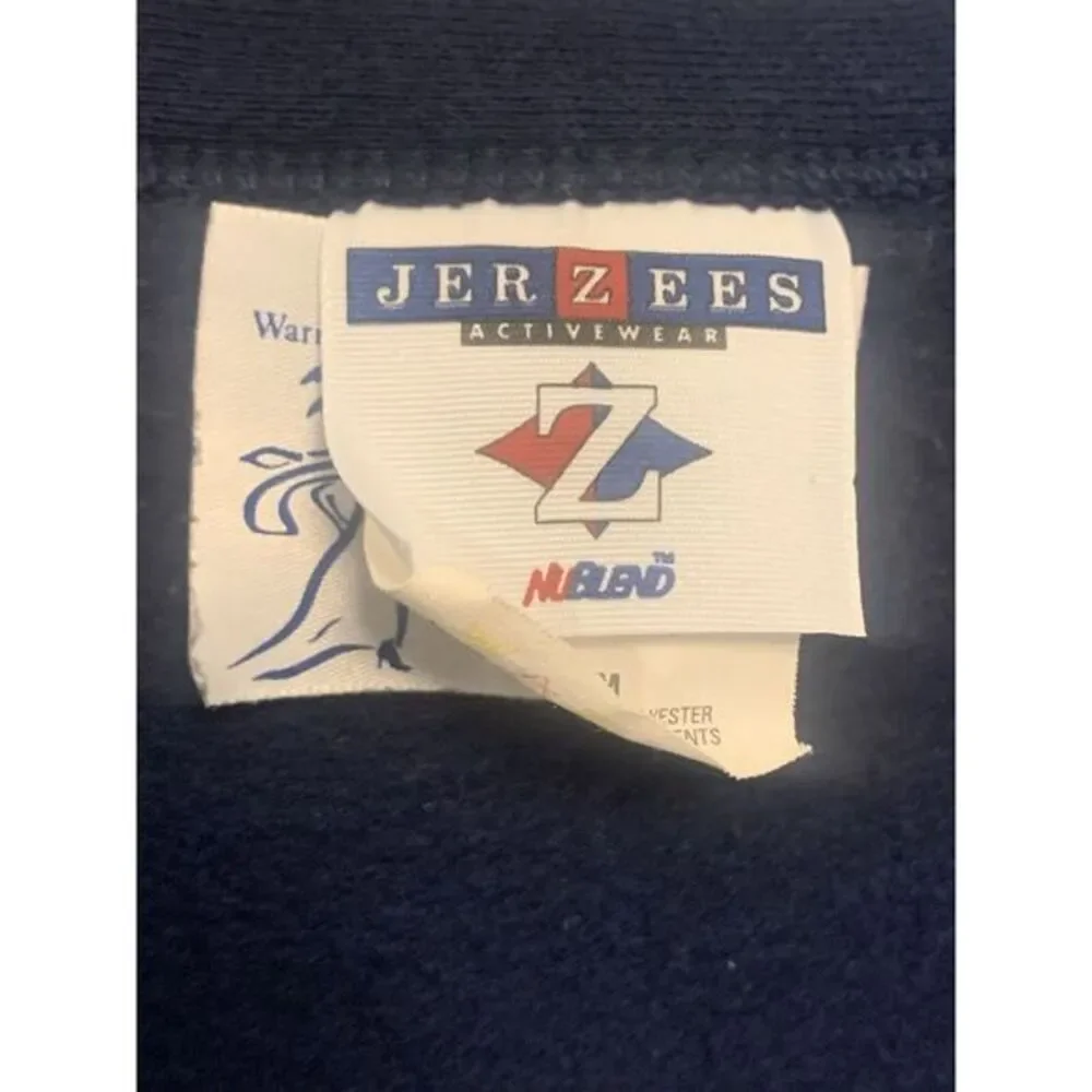 Unisex OSFM Jerzees Golf Embroidered Vintage Grandpa‎ Cardigan Navy 90S